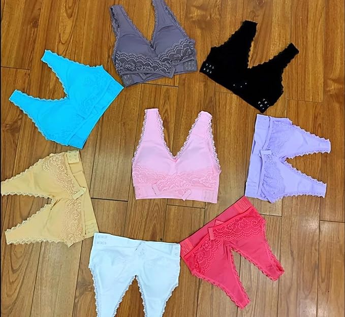 30% off - comfy corset bra front cross side buckle lace bras - My Store