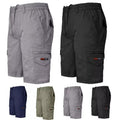 Pack of 4 Cotton Shorts for Men – Breathable Summer Wear with Elastic Waist & Drawstring | Multi-Color | 7627