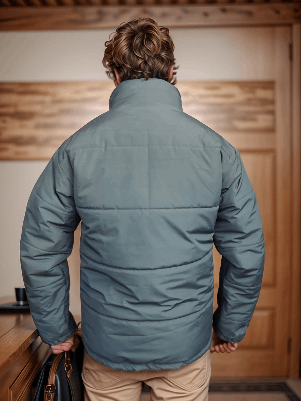 Exclusive Printed Unisex Puffer Jacket.