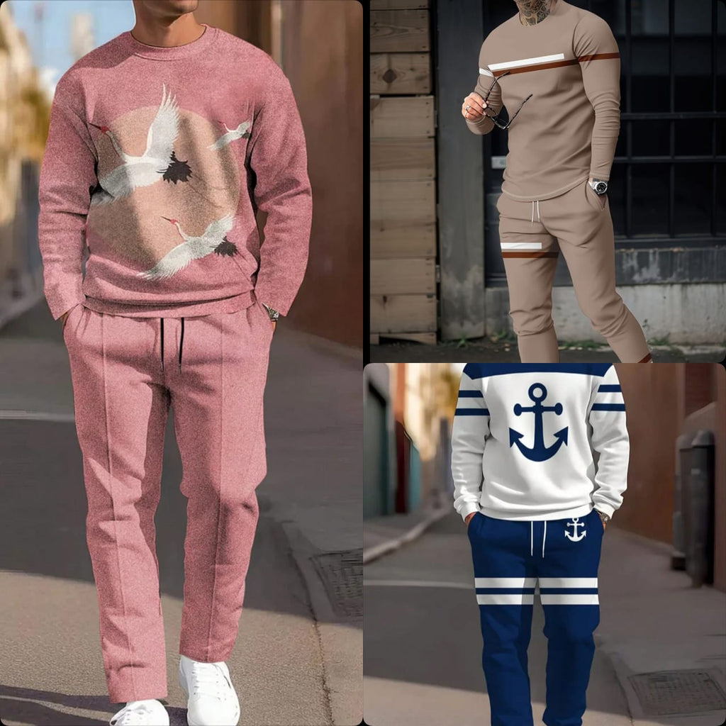 Pack of 3 Comfortable Tracksuits for Men – Winter Clearance Sale - #984787
