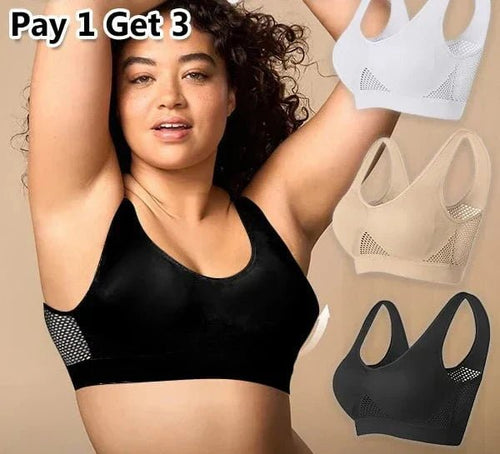 BUY 1 Get 2 FREE Breathable Cool Liftup Air Bra - My Store