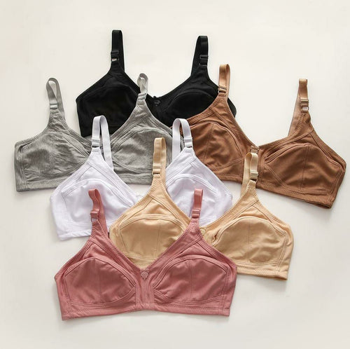 BUY 1 GET 2 FREE IMPORTED PURE STRETCHABLE COTTON BRA - xyntravoq.store