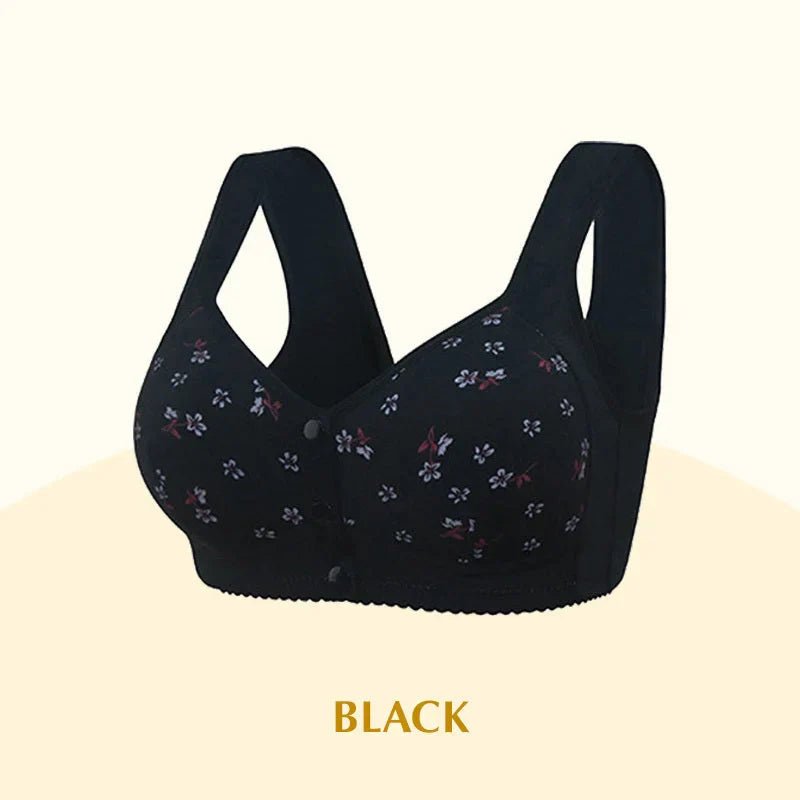 New Anti Sagging Front Open Cooling Cotton Bra - My Store