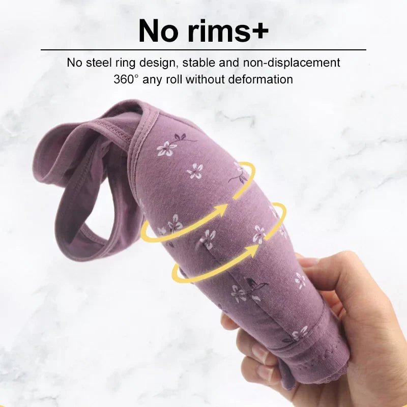 New Anti Sagging Front Open Cooling Cotton Bra - My Store