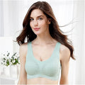 New Arrivals Thai Latex Bra Women One Piece Wire Free Seamless Underwear Comfortable Sports Bras - My Store