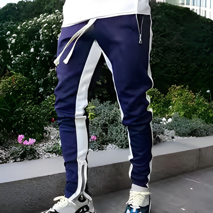 Pack of 5 Men's Athletic Trainning Joggers Casual Loose Fit Sweatpants Spring Fall Fleece Lined Pants Elastic Waist Drawstring Trousers - My Store