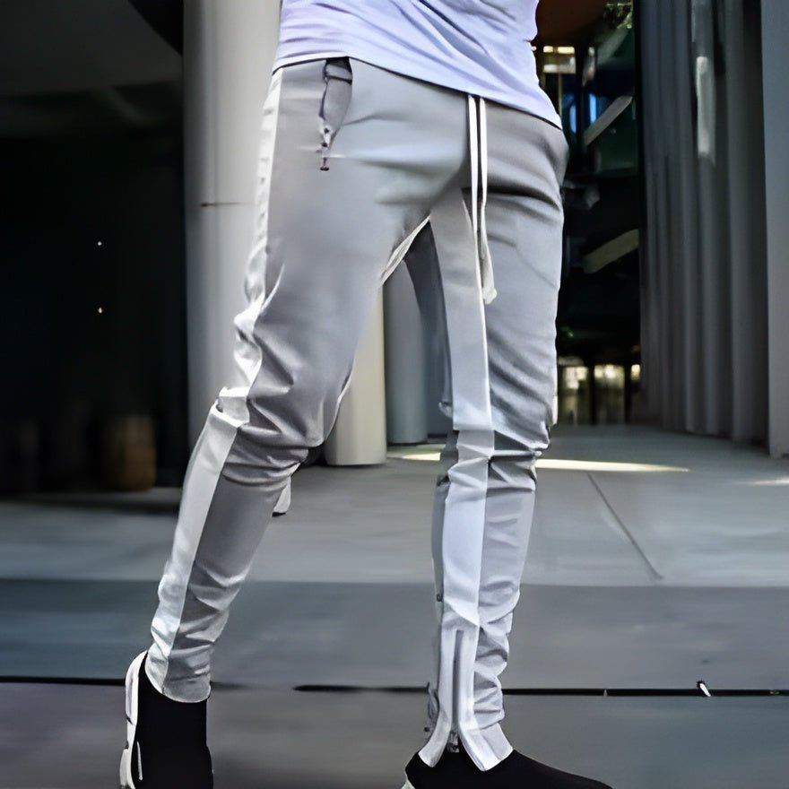 Pack of 5 Men's Athletic Trainning Joggers Casual Loose Fit Sweatpants Spring Fall Fleece Lined Pants Elastic Waist Drawstring Trousers - My Store