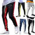 Pack of 5 Men's Athletic Trainning Joggers Casual Loose Fit Sweatpants Spring Fall Fleece Lined Pants Elastic Waist Drawstring Trousers - My Store