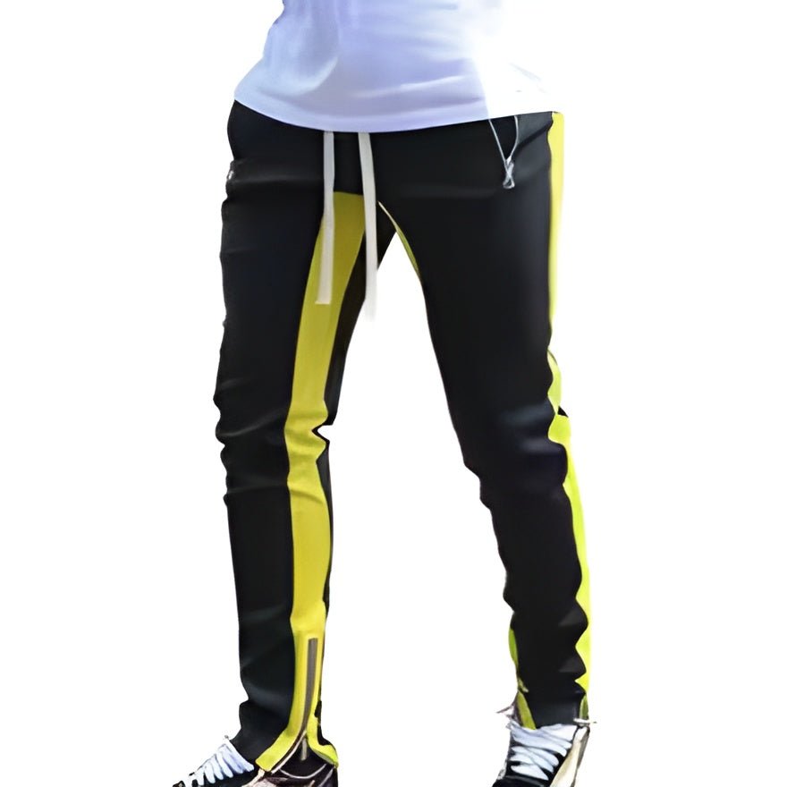 Pack of 5 Men's Athletic Trainning Joggers Casual Loose Fit Sweatpants Spring Fall Fleece Lined Pants Elastic Waist Drawstring Trousers - My Store