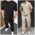 Buy 1 Get 1 Free Corduroy Tracksuit for Men | Spring & Summer Wear | 8393