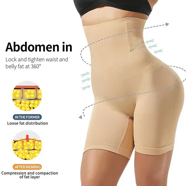 Seamless Lower Body Slimming High Waist Body Shaper - xyntravoq.store