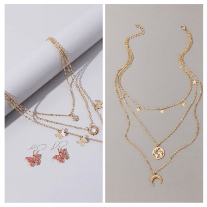 Stylish Layered Necklace Set – Buy 1 Get 1 Free | Stock Clearance Offer Deal87667 - xyntravoq.store