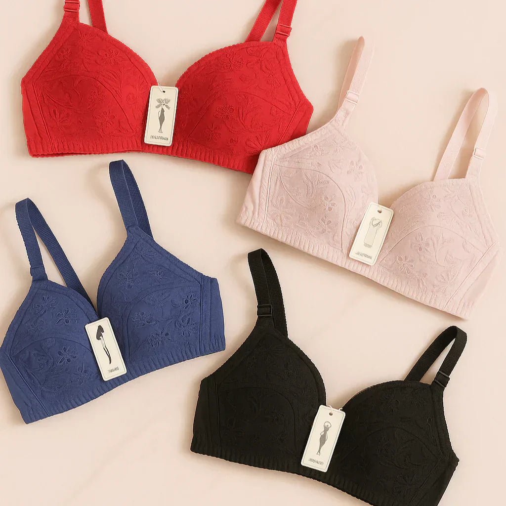 SUMMER SPECIAL COTTON BRA (PACK OF 4) - My Store