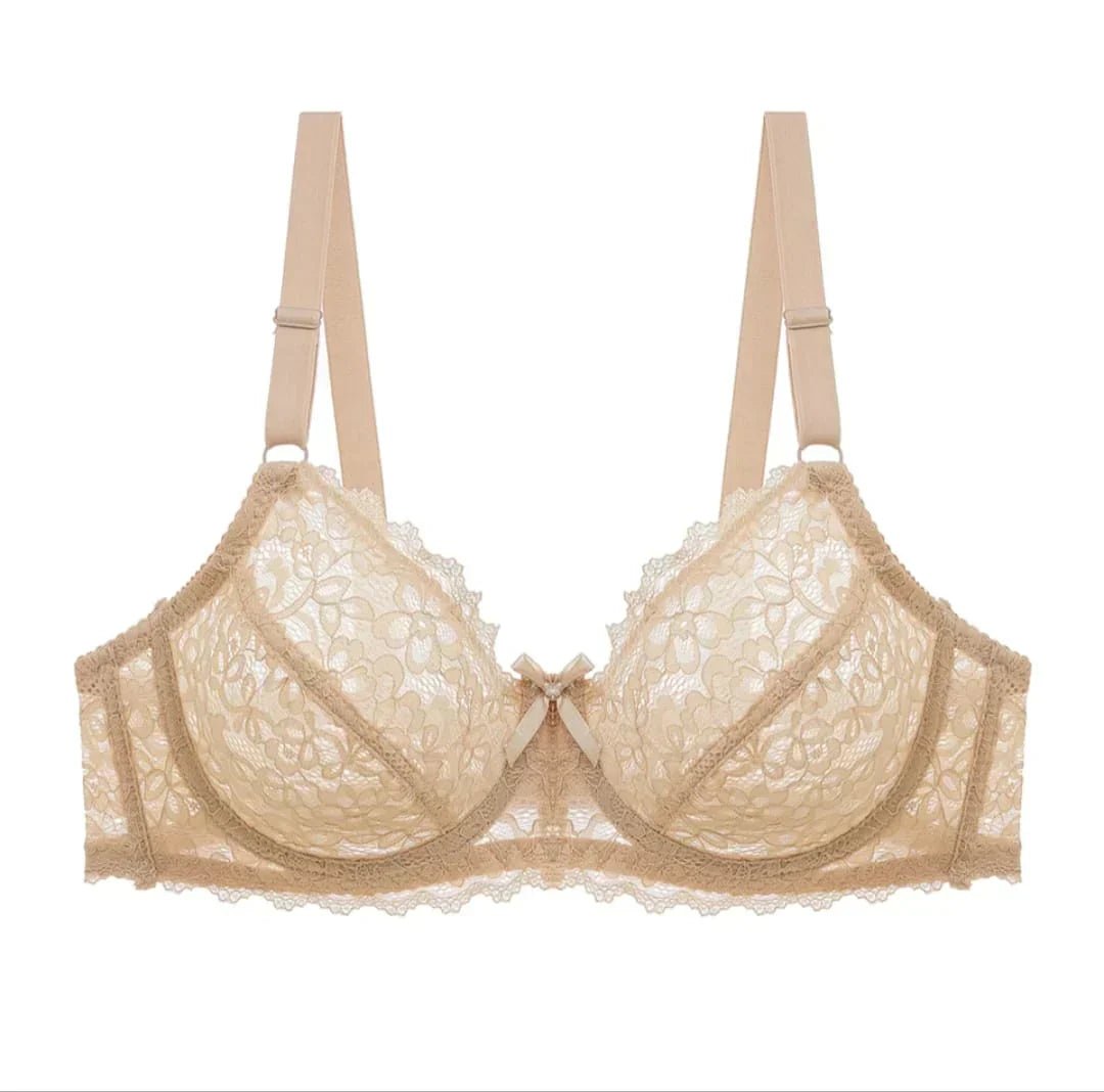 Transparent Cotton Bras – Pack of 2 | Non - Padded, Non - Wired, Full Net Design - xyntravoq.store