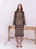 1 & Get 1 Free - Unstitched 2pc Printed Lawn Shirt Dyed Cambric Trouser - Sana Sara Article 216